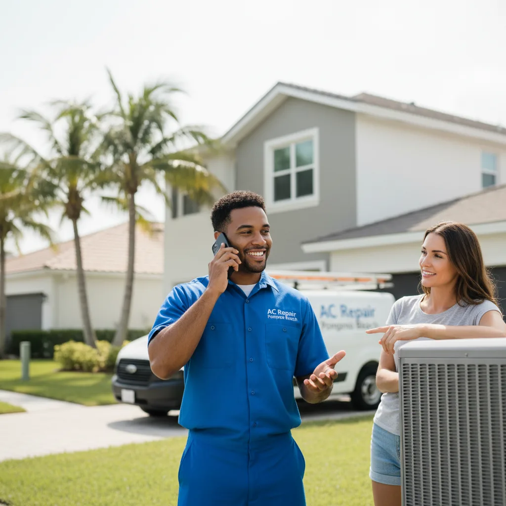 AC Repair Pompano Beach customer support in Roanoke